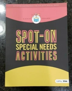 BRAND NEW! Spot-On Special Need Education Activities Christian Leader Guide Book - Picture 1 of 1