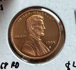 1995 S Lincoln Memorial Cent - Proof bg - Picture 1 of 2