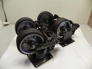 Snap-On KR562 Aviation Roll Cab Full Set Original Casters w/Mounting Bolts (6x2) - Picture 1 of 21