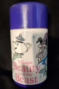 Vintage Disney's Beauty & the Beast Aladdin Lunchbox Thermoskanne (NUR THERMOSKANNE) - Bild 1 von 4
