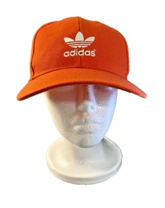 Adidas Cap Orange Size 7 1/8 (57cm) Originals Hat - Picture 1 of 7