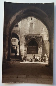 RPPC ALTER BRUNNEN JERUSALEM ISRAEL AMERIKANISCHE KOLONIE FOTO - Bild 1 von 2