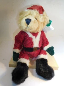 ++ RUSS Weihnachtsbär Nikolaus Weihnachtsmann Teddy ca. 30cm NEU - Picture 1 of 8
