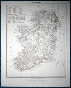 1848 Sohr Berghaus map IRELAND, #59 - Picture 1 of 1