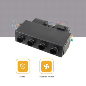 For Car Truck Universal A/C Evaporator Unit Kit Heater Under Dash Heat+Cool 12V - Foto 1 di 13