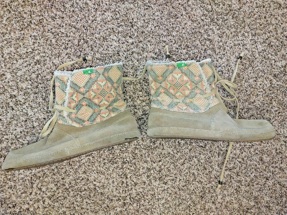 BOTAS DE SURF MUJER TALLA 9 BRONCEADO/MELÓN SANUK PARA SOL CHILL BOTINES Foto 1 de 4