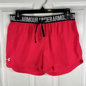 Girls Youth Womens Under Armour Running Shorts Loose Heatgear Size YXL (28W) - Picture 1 of 7