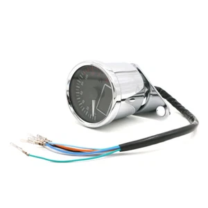 LCD Digital Meter Speedometer Tachometer Odometer Fuel Gauge For Honda Kawasaki - Picture 1 of 9