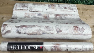 2 x Rollos ARTHOUSE Papel Pintado Efecto Lavado Blanco 671100 - Imagen 1 de 3