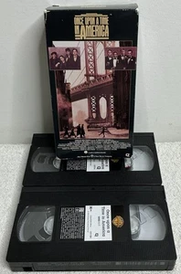 Once Upon a Time in America (2 VHS, 1989) Box Set Robert De Niro - Picture 1 of 8