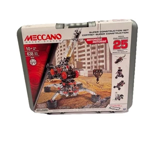 NUOVO Erector Meccano Ingegneria e Robotica Set Costruzioni Motorizzate 25 in 1 - Foto 1 di 2