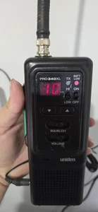Vintage UNIDEN PRO 340XL Handheld Portable CB Radio 40 Channel TESTED & WORKING  - Picture 1 of 4