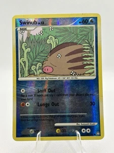 Swinub - 123/146 - Common - Reverse Holo, English Pokemon Legends Awakened - Picture 1 of 2