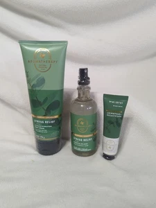 Bath Body Works Aromatherapie Stressabbau Eukalyptus Minze 3-teiliges Set Posten - Bild 1 von 6