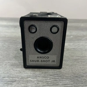 ANSCO Shur-Shot Jr. Box Camera Vintage 1940 Camera - Picture 1 of 8