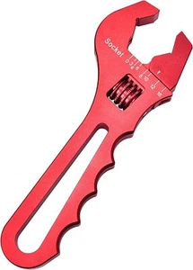 Llave de manguera ajustable EVIL ENERGY AN 3AN-16AN aluminio rojo - Imagen 1 de 6