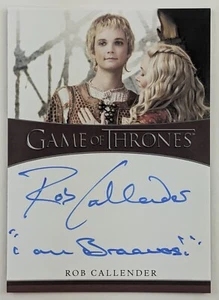 Game of Thrones Iron Anniversary Inscriptions Rob Callender "I am Braavosi" - Picture 1 of 2