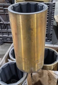 SURPLUS Duramax Marine 871596149 Brass Cutlass Bearing Sleeve 16" x 8" - Picture 1 of 5