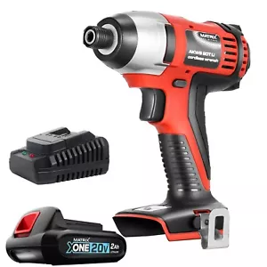 MATRIX 20v Lithium Cordless Impact Driver KIT with Battery and Charger - Picture 1 of 8