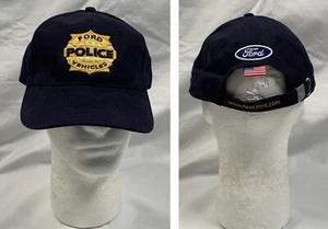 Neu Ford Polizei Fahrzeuge Baseballmütze blau bestickt Baumwolle - Bild 1 von 7