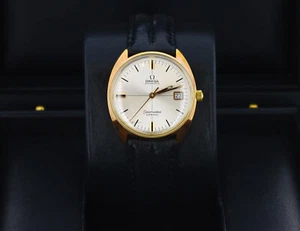 Omega Seamaster Cosmic Vintage Automatic, Silver Dial - Rose Gold Tone on Strap - Picture 1 of 10