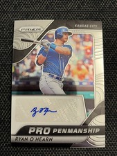 RYAN O’HEARN 2020 Panini PRIZM AUTO CHROME AUTOGRAPH KANSAS CITY ROYALS
