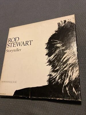 ROD STEWART - STORYTELLER Box Set 4 CD Discs with Booklet - Image 1 of 4
