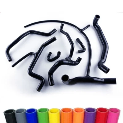 For Volkswagen GOLF Mk3 Jetta Vento VR6 1994-98 Black Silicone Radiator Hose Kit - Image 1 of 4