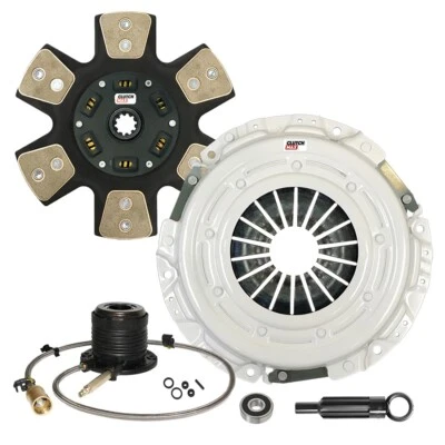 STAGE 3 CLUTCH KIT + SLAVE CYL for 2001-07 CHEVY SILVERADO GMC SIERRA 1500 4.3L - Image 1 of 4
