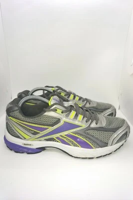 Reebok Classic Women's Running Cross Training Sneakers Size 10 Grey Purple - Image 1 of 4