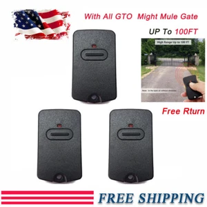 3/6 Pack For GTO Mighty Mule Gate Opener Remote Control Transmitter RB741 FM135 - Picture 1 of 19