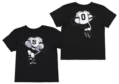 Camiseta Reebok NHL Kids (4-7) Los Angeles Kings manga curta hóquei dos sonhos - Imagem 1 de 3