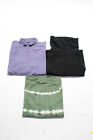 Asos Womens Collared Henley Long Sleeve Tee Shirt Sweatshirt Size 4 6 Lot 3