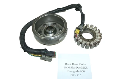 2006 Ski-doo Mxz 800 Renegade X Stator Generator Alternator Magneto Flywheel  - Image 1 of 4