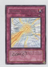 2008 Yu-Gi-Oh! - Crimson Crisis 1st Edition Shining Silver Force #CRMS-EN066 8i5