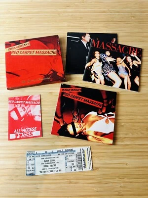 Duran Duran Red Carpet Massacre Deluxe Edition With Original Concert Ticket Foto 1 de 4