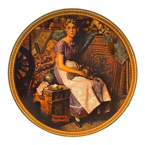 Norman Rockwell Collector Plate “Dreaming in the Attic” w/Original Box and COA - Picture 1 of 3