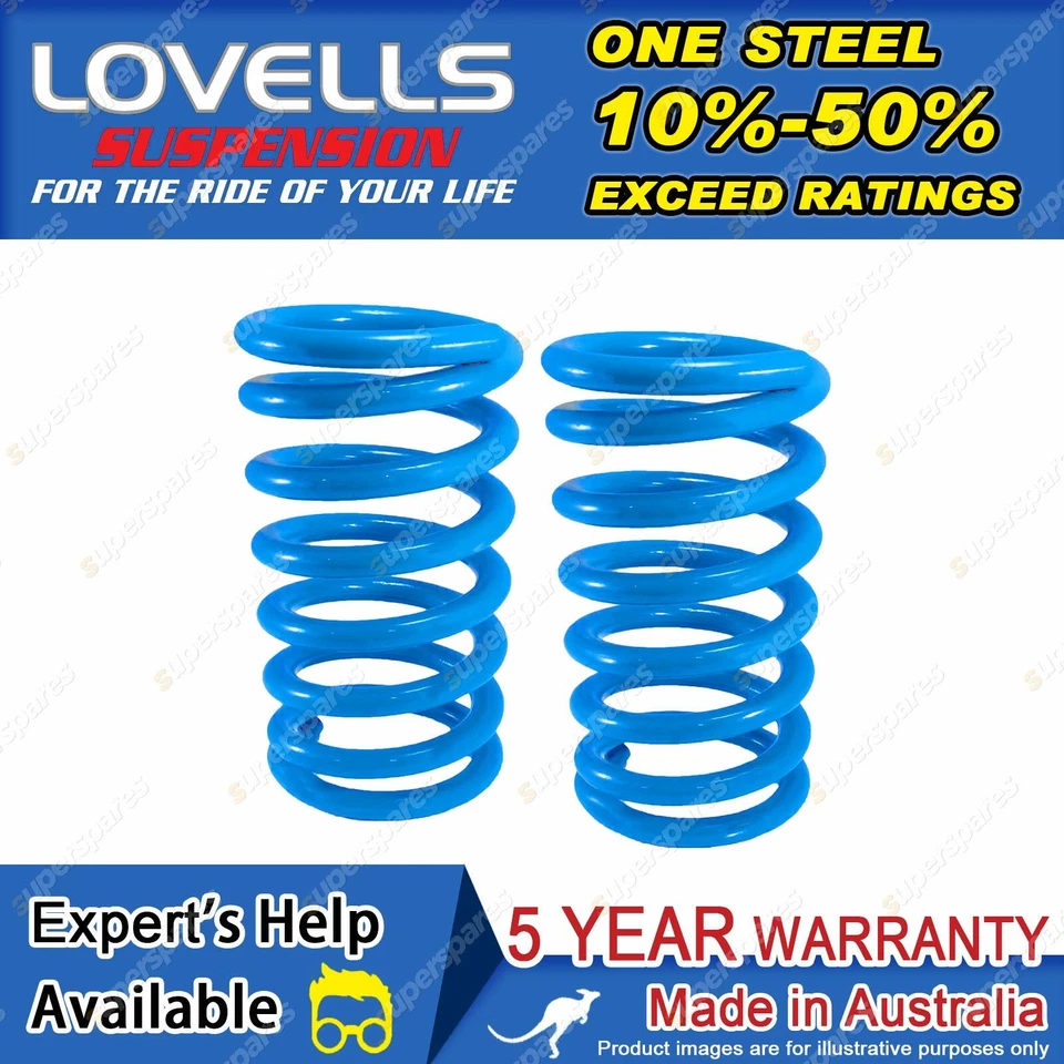 Lovells Front Standard Coil Springs for Holden Torana LC LJ w/V8 Conv. 69-74 - image 1 of 2