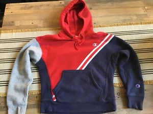 Champion Vintage Retro Reverse Weave Hoodie Youth Size Small - Picture 1 of 5
