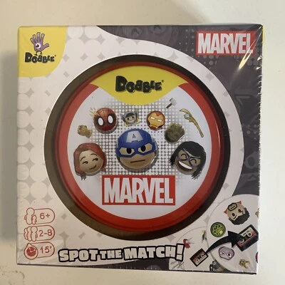 Dobble: Marvel Edition Family Game Superheros - Image 1 of 4