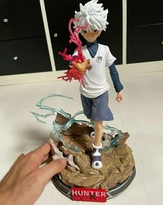 Hunter X Hunter Killua Zoldyck sosteniendo un corazón 27 cm estatua figura de acción  - Imagen 1 de 9