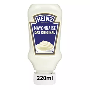 Heinz Mayonnaise Das Original cremig frische Mayonnaise 220ml - Bild 1 von 1