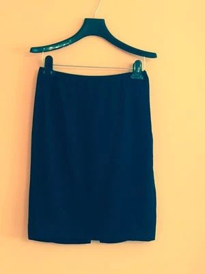 Falda lápiz negra de colección usada en excelente estado Jean Paul Gaultier FEMME TALLA FR 42 Foto 1 de 4