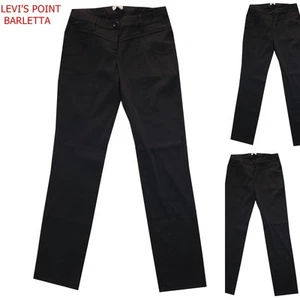 Pantaloni donna kartika elegante nero elasticizzato gamba dritta taglia 42 44 46 - Picture 1 of 9