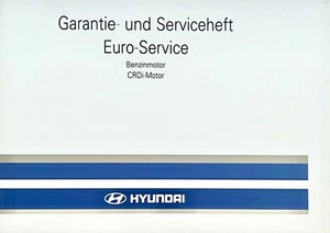 Hyundai Serviceheft Wartungsheft Inspektionsheft - Bild 1 von 3