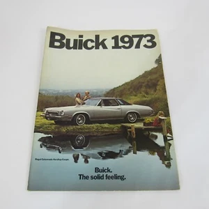 Vintage Magazine BUICK 1973 Models Rare Vehicle Collectible Car Catalog - Imagen 1 de 12