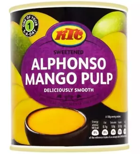KTC Alphonso Mango Pulp - 850g - (1er Pack) - Bild 1 von 2