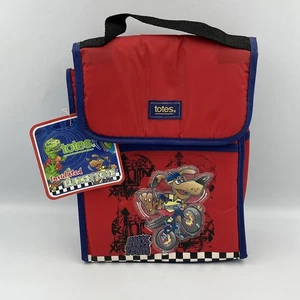 Vintage Totes Kids Insulated Lunch Tote BMX Team Red New With Tag - Picture 1 of 9