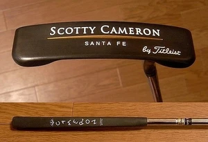Scotty Cameron Classic SANTA FE Refinished Putter 35 inches RH Black - Picture 1 of 3