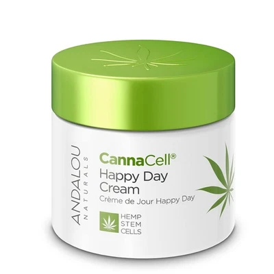 Andalou Naturals CannaCell Happy Day Cream Hemp Stem Cells Gluten Free 1.7 Oz - Image 1 of 4